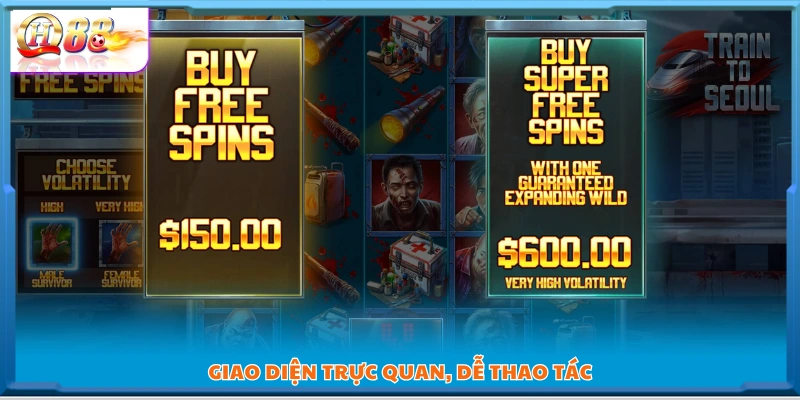 Bố cục hiển thị rõ, thao tác nhanh gọn