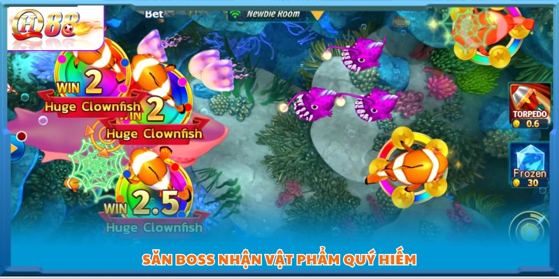 Cơ hội săn boss khổng lồ và thu thập kho báu quý 