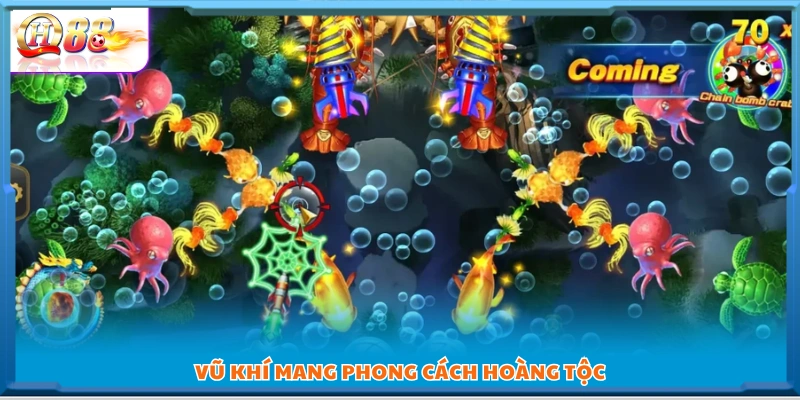 Kho vũ khí độc quyền trong Royal Fishing