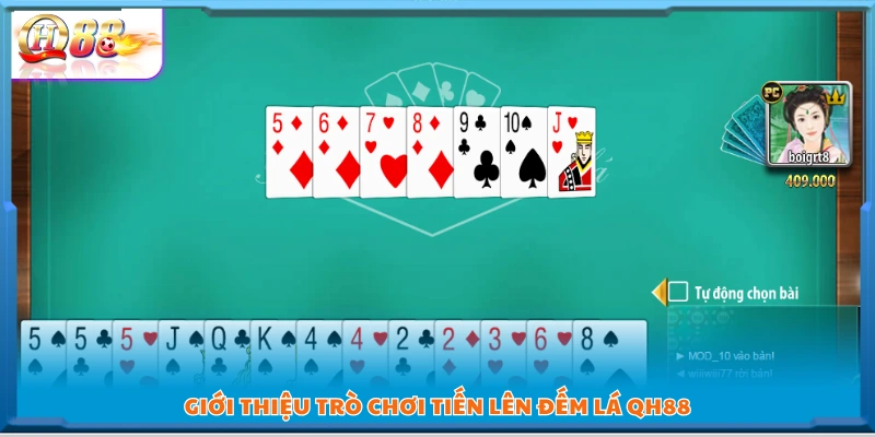 Sơ lược về trò chơi Tiến Lên Đếm Lá QH88 